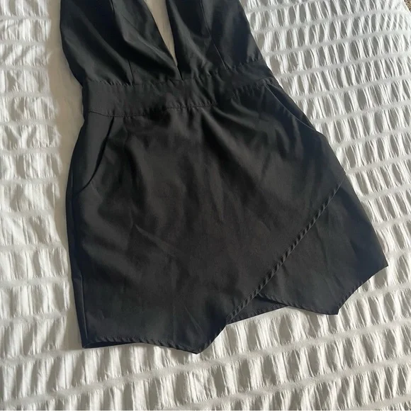 Windsor Black Satin Dress - Picture 2 of 13